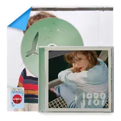 GENERICO - Taylor Swift - 1989 Taylors Version - CD Aquamarine Green Target Edition con detalle