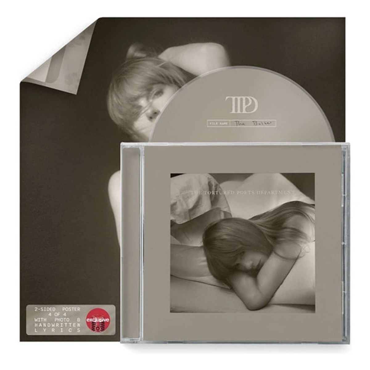 GENERICO - Taylor Swift - The Tortured Poets Department - CD The Bolter Target Edition