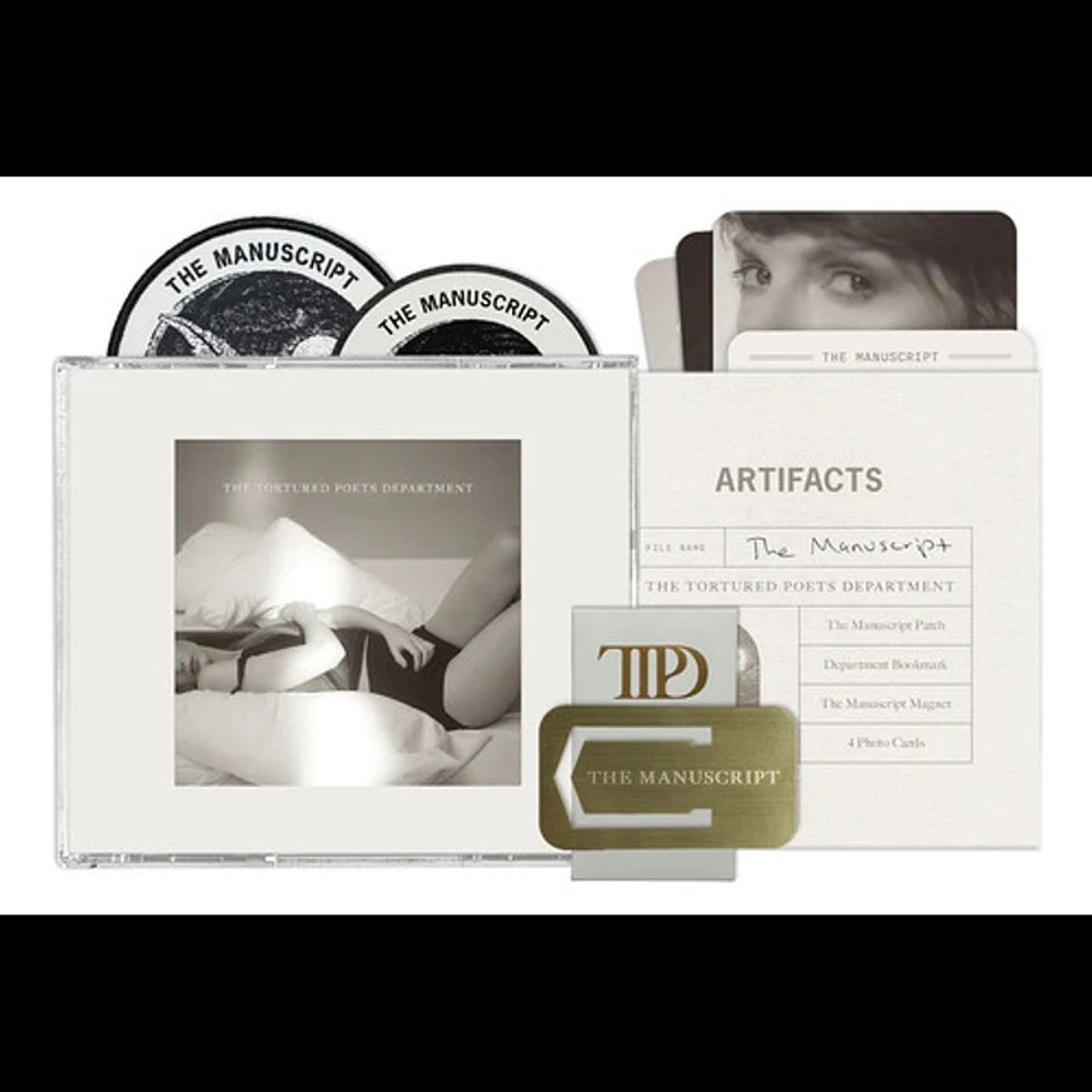 GENERICO - Taylor Swift - The Tortured Poets Department - CD The Manuscript Deluxe Collector’s Edition