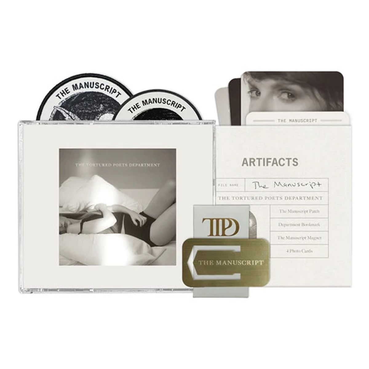 GENERICO - Taylor Swift - The Tortured Poets Department - CD The Manuscript Deluxe Collector’s Edition