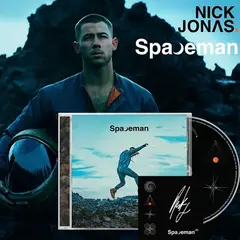 GENERICO - Nick Jonas - Spaceman - CD Firmado con detalle