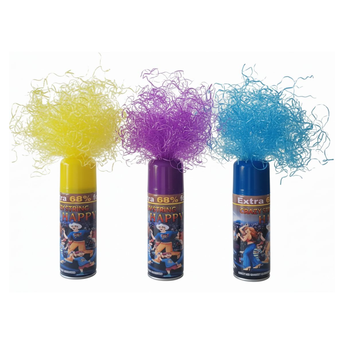 EKOL TACTICA MILITAR - Pack 48 Serpentina Spray Para Navidad O Fiesta De Año Nuevo