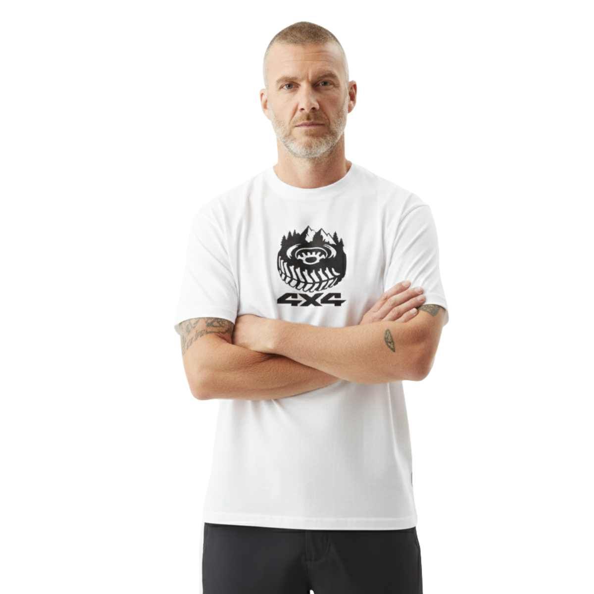 TRIPLE PLAY - Polera Premium 100% Algodón Estampada 4x4