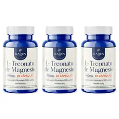 KARUNLIFE - Pack x3 L Treonato 180 Cap Karun Life