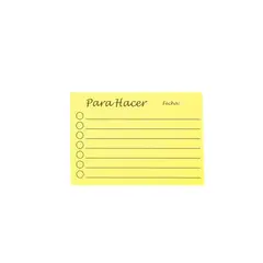 HOMEWELL - Notas Adhesivas "Para Hacer"