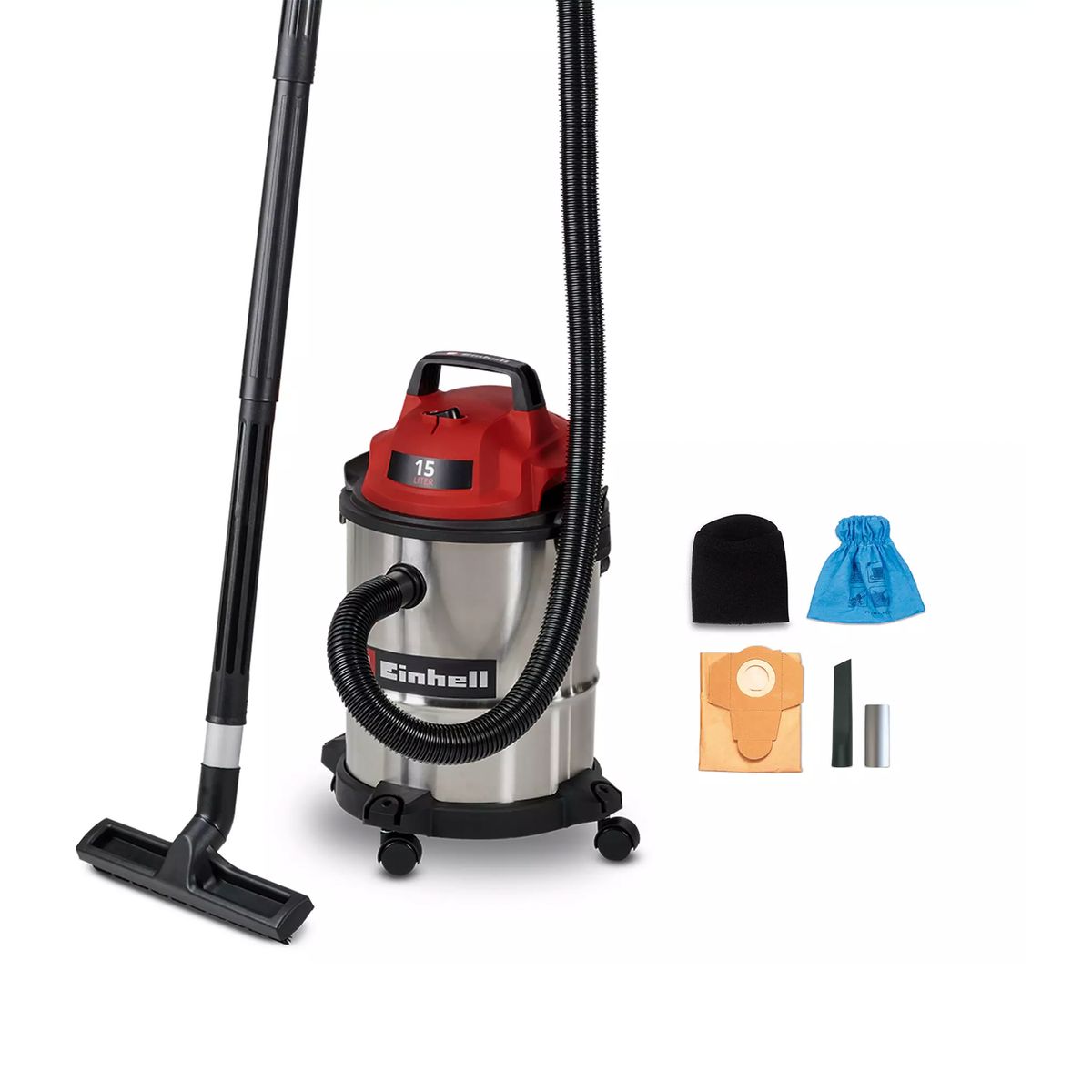 EINHELL - Aspiradora polvo y Agua Einhell TC-VC 1540 S - 900 Watts