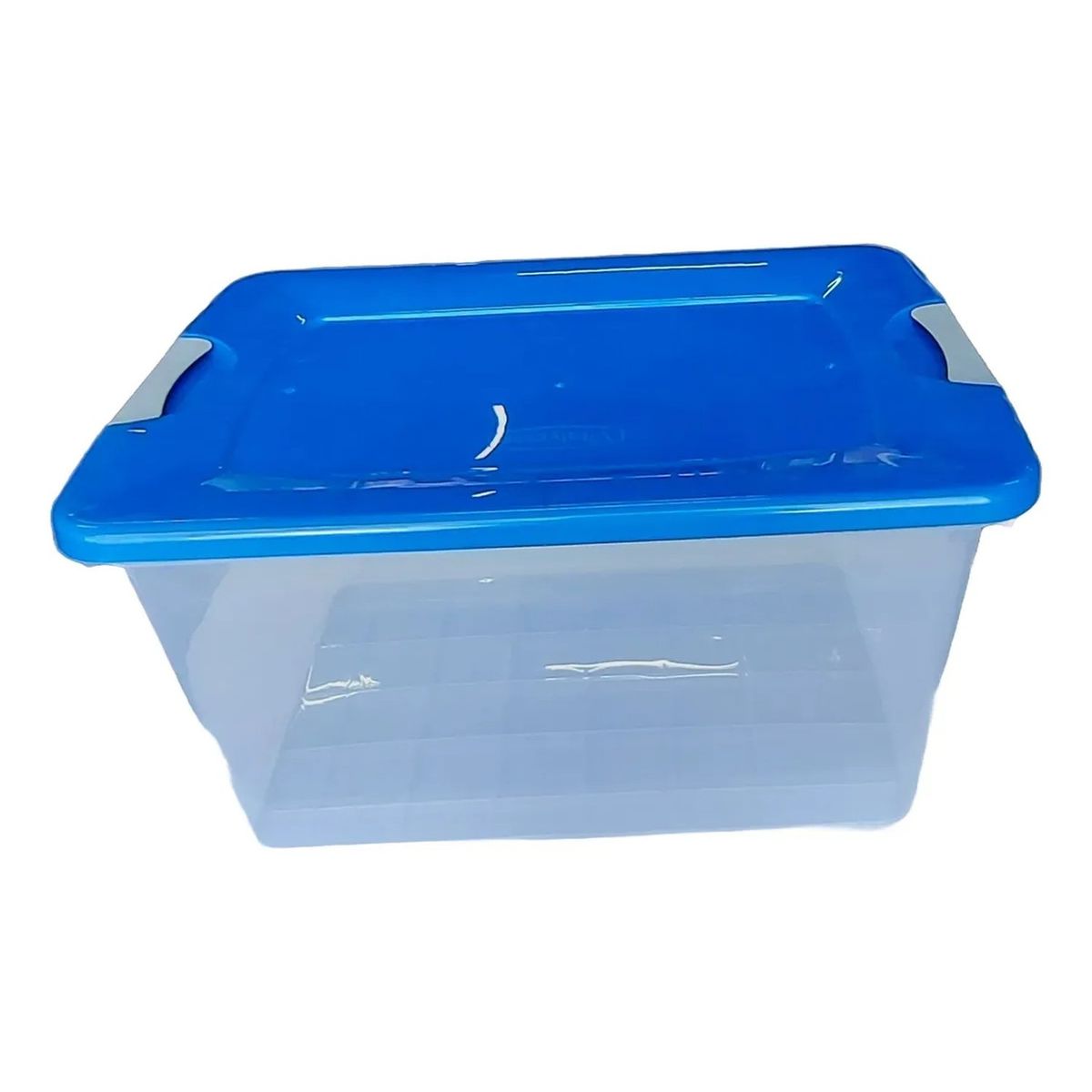 GENERICO - Caja Organizadora Plástico Tapa Colores Multiuso