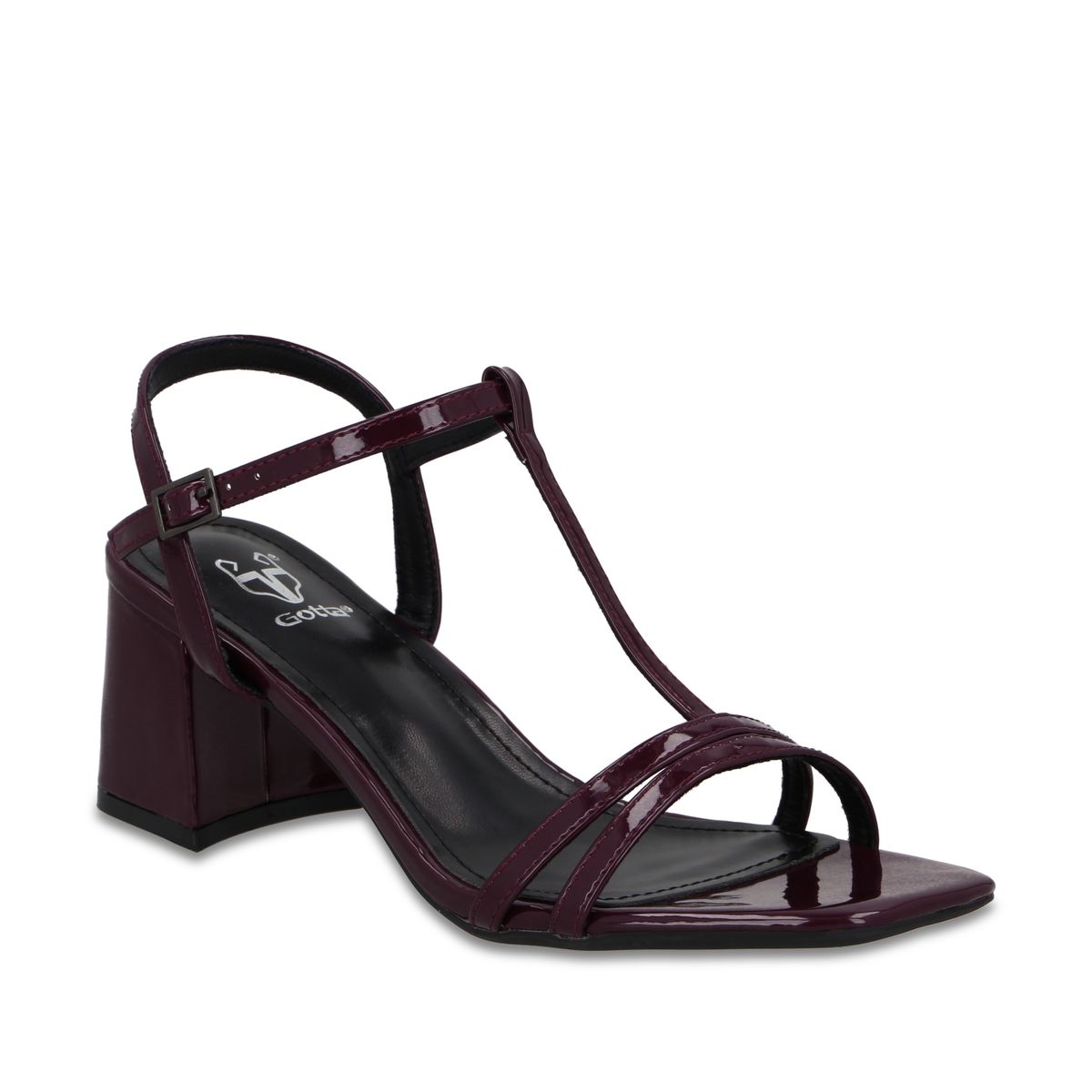 GOTTA - Sandalia Taco Burdeo Mujer 64031