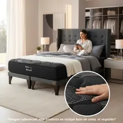 BLOCCARE - Colchón Super King Black Prime Uno