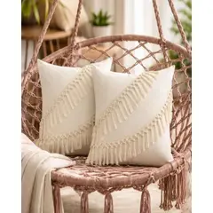 GENERICO - Silla Colgante Hamaca MAS 2 cojines INTERIOR Y EXTERIOR