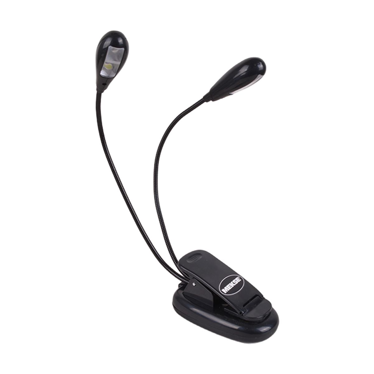 LAMPARA DOBLE 4 LEDS PARA ATRIL PARTITURA MKLED-445 MEKSE, marca MEKSE - Foto Principal