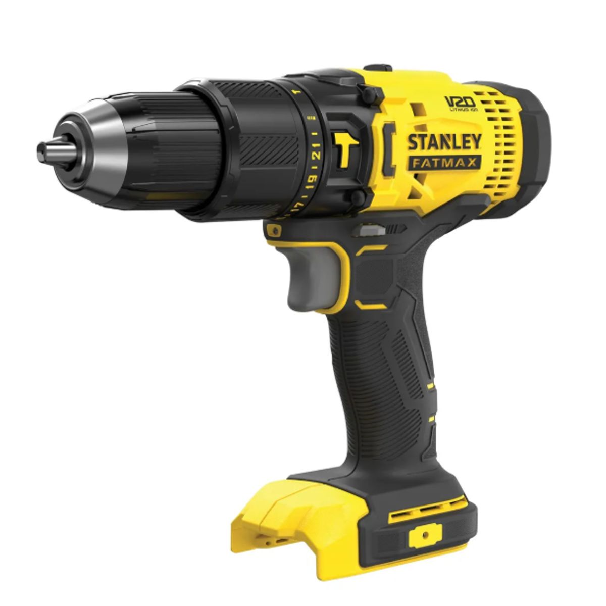 STANLEY - Kit Taladro Percutor Stanley Scd711-bs C/bat 40 Y Cargador Amarillo 50