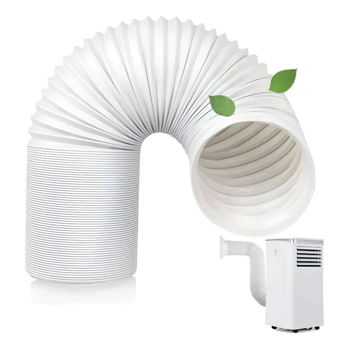 MUNDO MAGIA - Tubo Aire Acondicionado Portatil 15cm×150cm Manguera Escape
