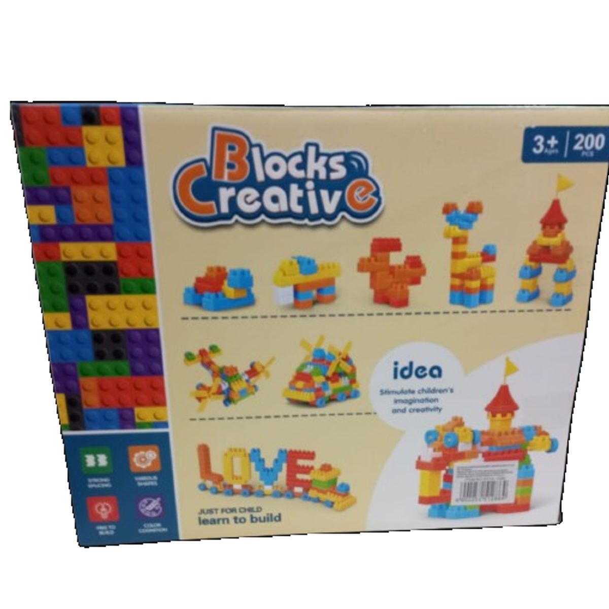 GENERICO - Juguete lego magneticos 30unds para niños