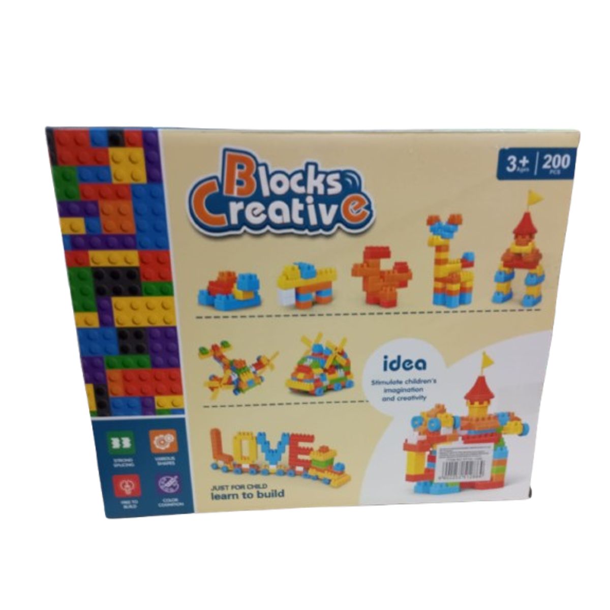 GENERICO - Juguete lego magneticos 30unds para niños