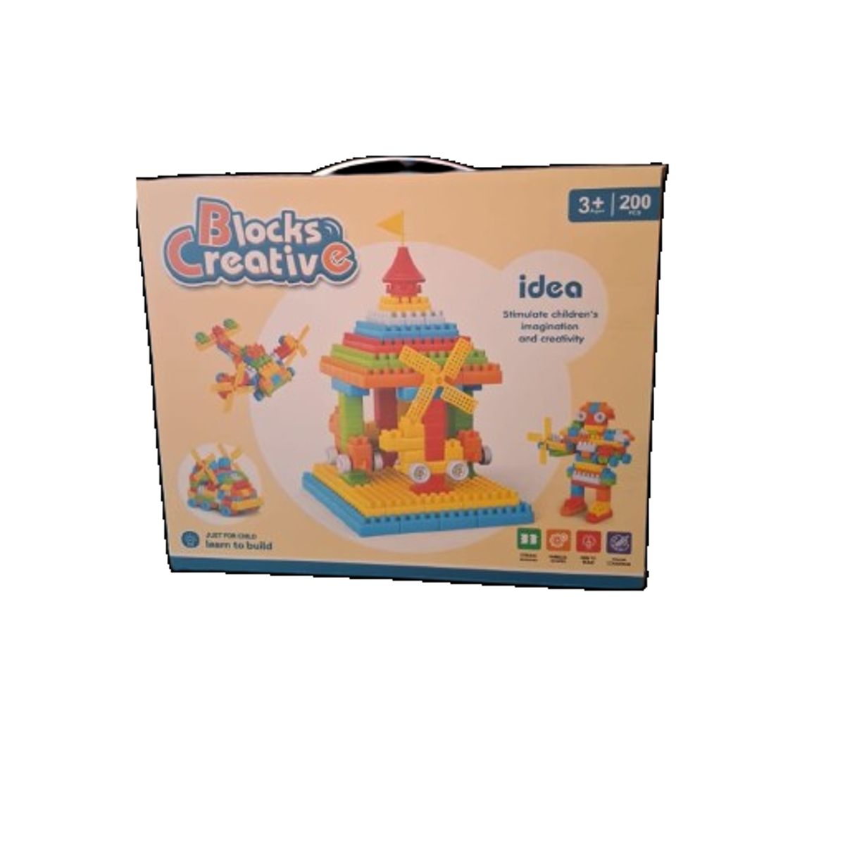 GENERICO - Juguete lego magneticos 30unds para niños