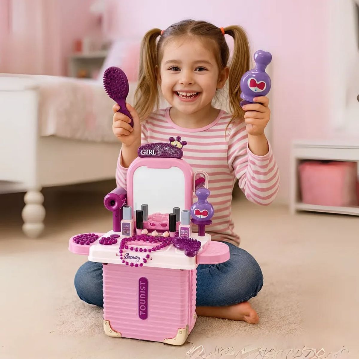 GENERICO - Juguete maleta de belleza para niña