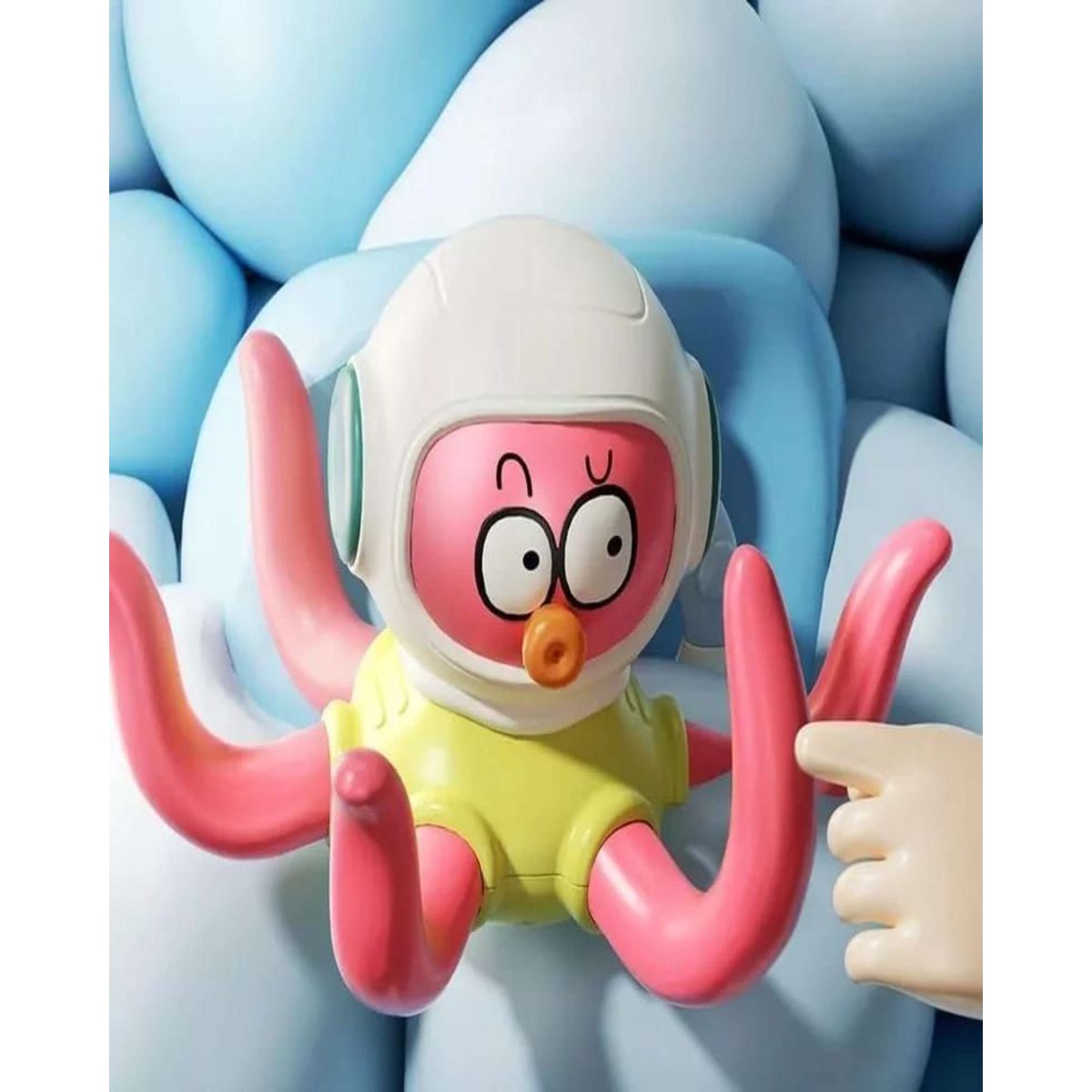 GENERICO - Juego de baño Pulpo Flotador Interactivo