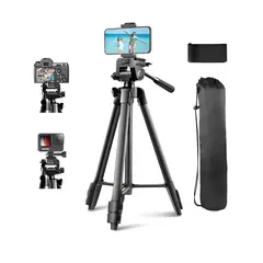 IRM - Trípode Profesional Para Cámara Celular Video Color Negro