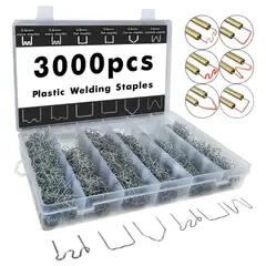 MUNDO MAGIA - 3000pcs Grapas Para Soldadora Auto Plástico De Pernos