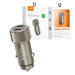 GENERICO - Cargador de coche rápido dual tipo C de 33W