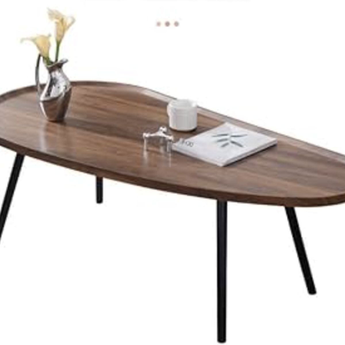 OKAY - Sofá Mesa Madera Auxiliar Mesa De Centro Con Forma De Nube