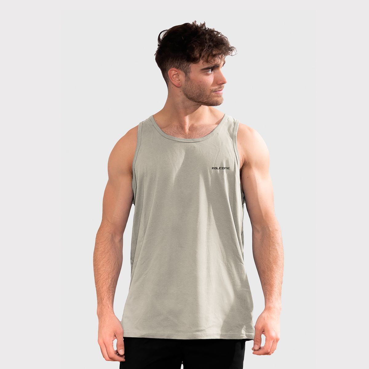 FALCONE - Polera Orgánica Sin Mangas Classic V2
