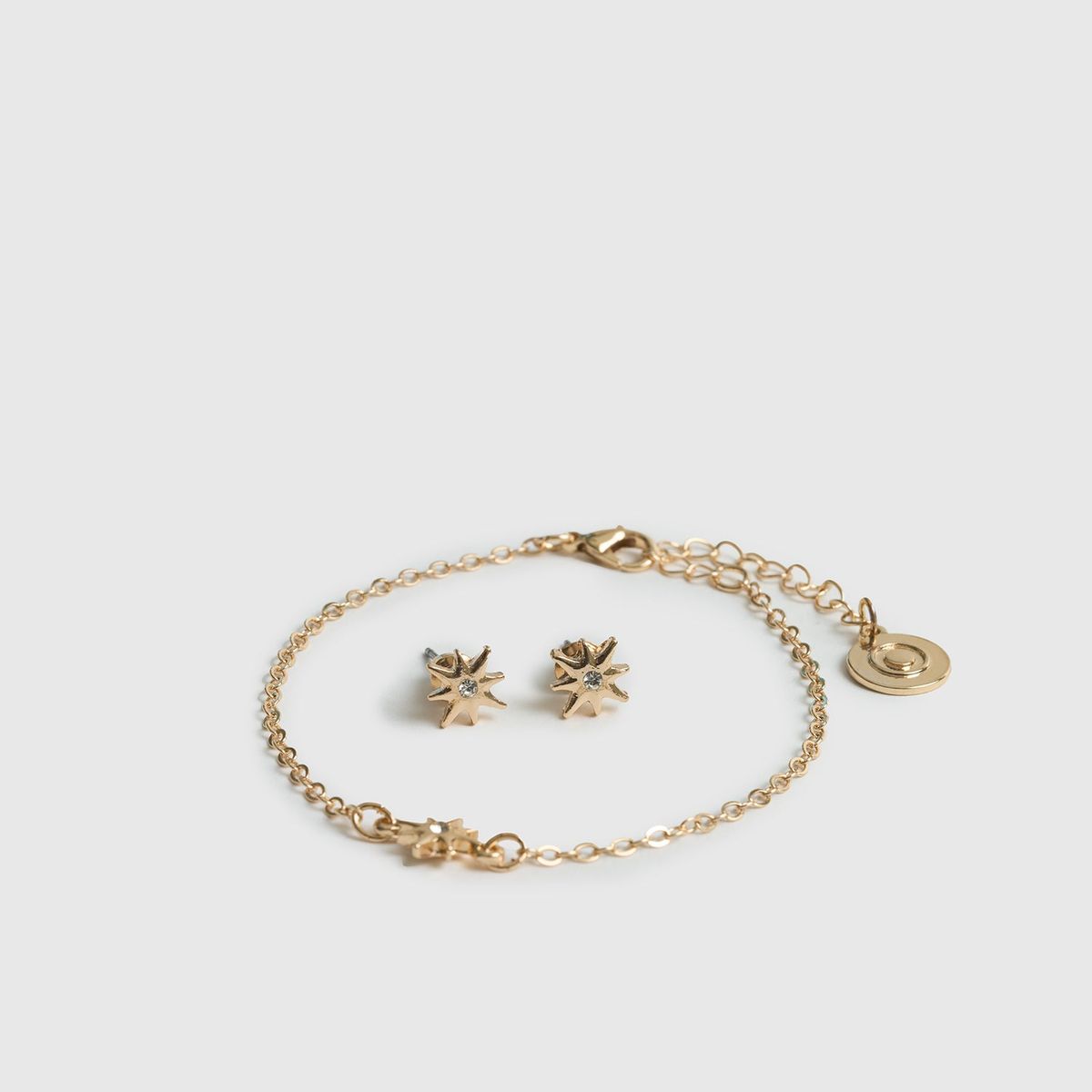 LOUNGE - Set Pulsera Y Aros Mujer Estrella Fugaz