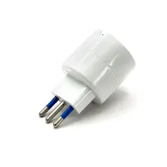 DRL LIGHTING - Adaptador Enchufe Schuko Hembra Eléctrico 10a Certificado