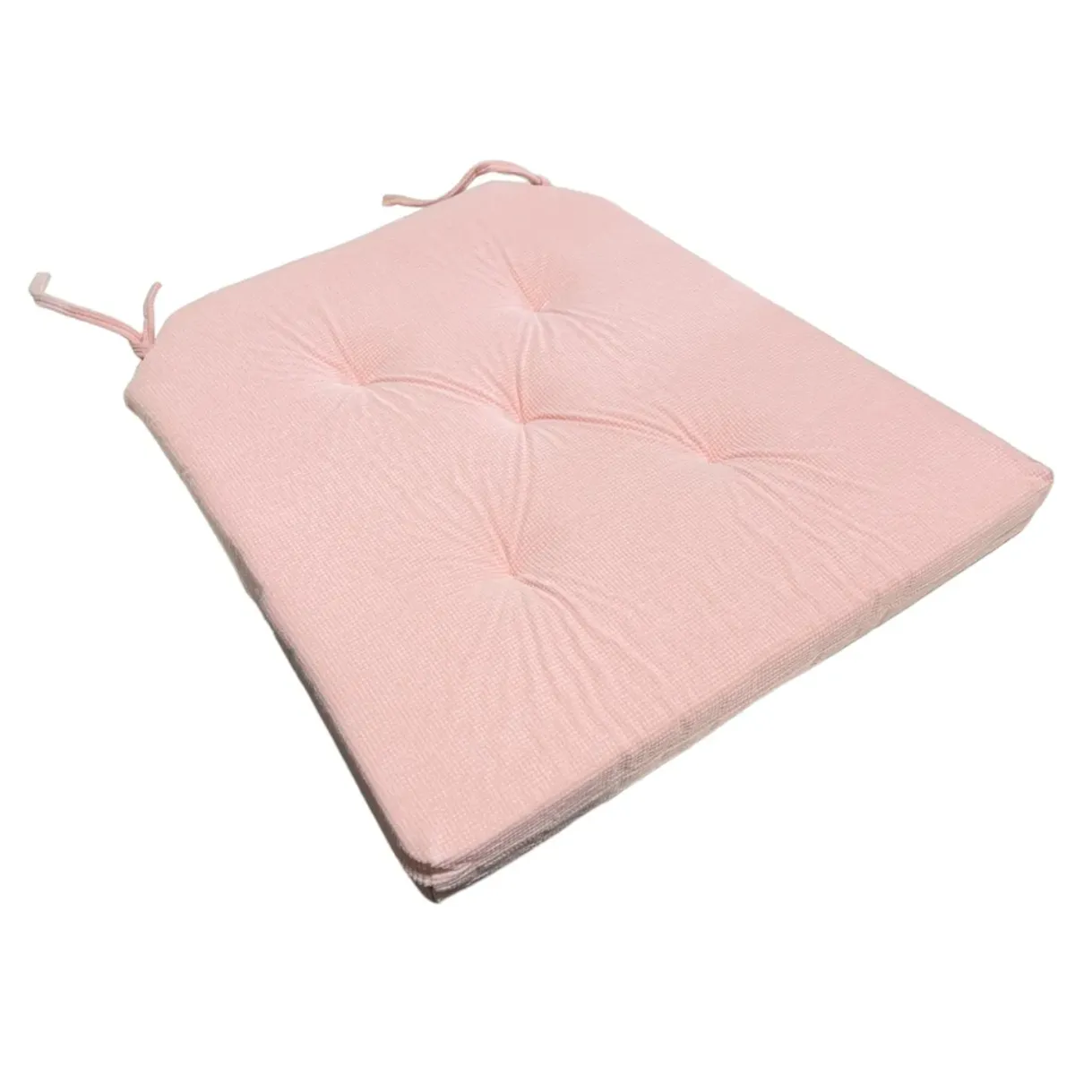 OKAY - Pack 2 Cojines De Sillas Cuadrado Grueso Chenille Colores