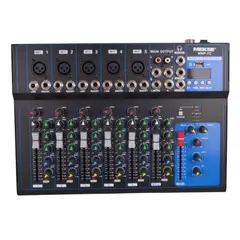 MEKSE - MIXER PASIVO BLUETOOTH USB 5+2 7 CANALES MNP-7C