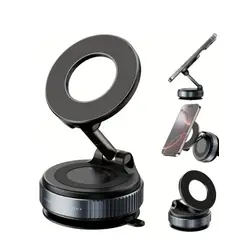 GENERICO - Soporte Magnético Premium Celular Teléfono Ventosa 360 Auto