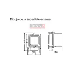 GENERICO - Remarcador Monofasico Analogico 20A Tipo DD862 EBASEE.