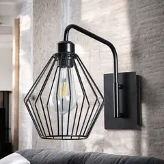 WANT - APLIQUE ESTILO HIERRO PORTA E27