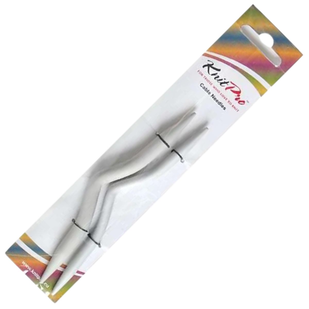 GENERICO - Palillos para tejer Trenza de Aluminio KnitPro 6mm y 8mm