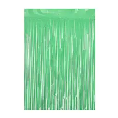 GENERICO - Cortina Cotillon Verde 100x200cm