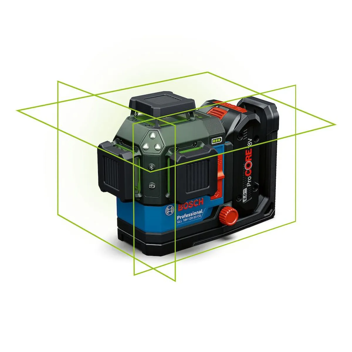 BOSCH - NIVEL LASER 360 LINEAL BOSCH GLL 18V-120-33 CG PRO