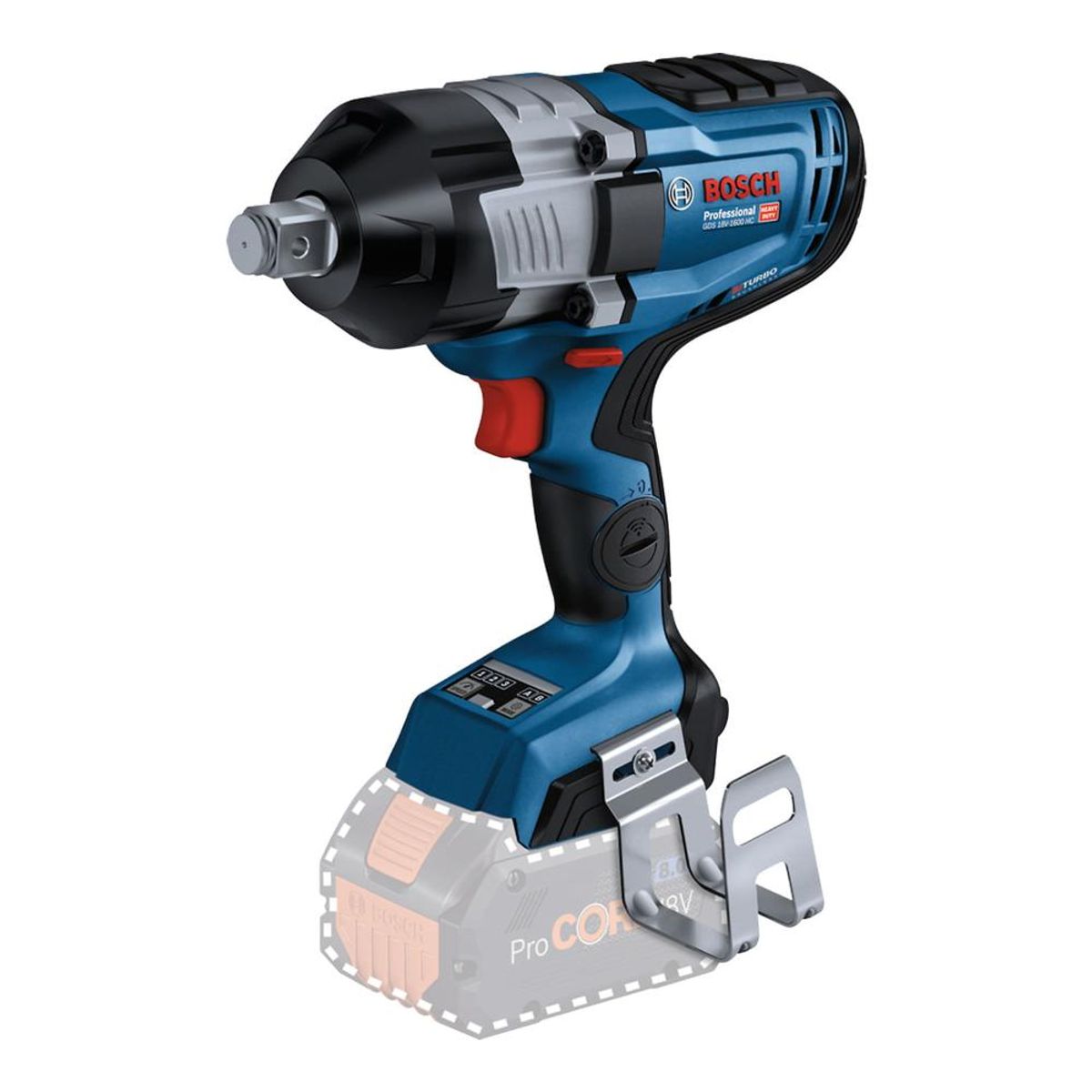 BOSCH - LLAVE IMP BOSCH GDS 18V 1600 HC SB-C 06019M10E