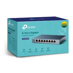 TP LINK - Switch Escritorio - TP-Link TL-SG108 - LAN x8 - 10/100/1000