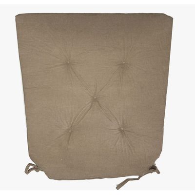 Imagen 2 del producto Pack 2 Cojines De Sillas Cuadrado Grueso Chenille Colores