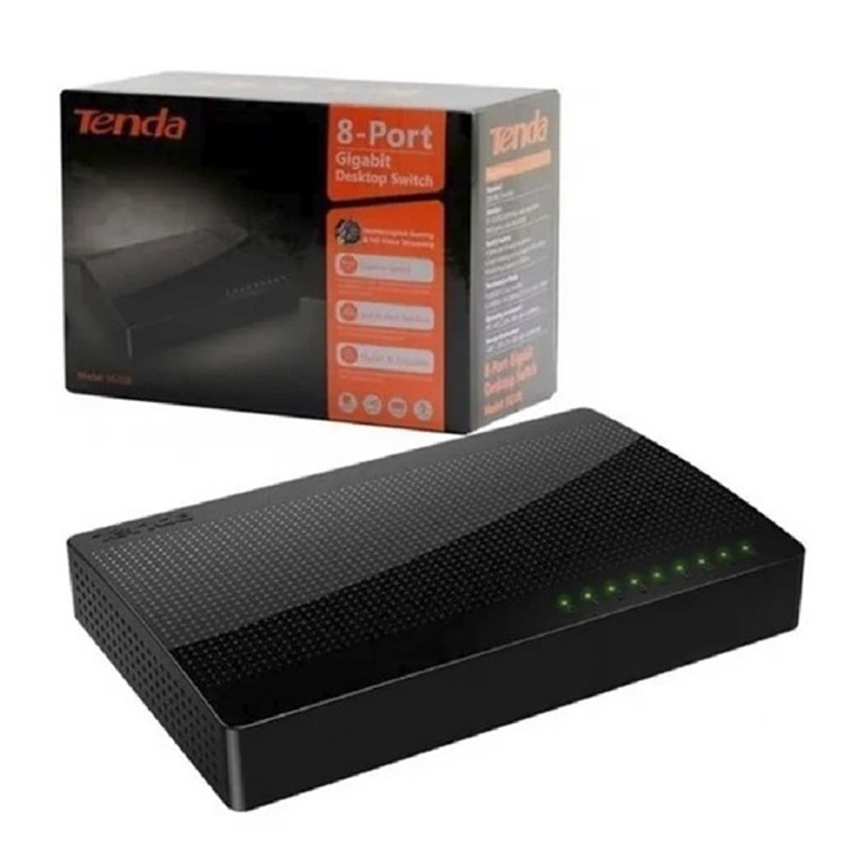 TENDA - Switch Escritorio 8 Puertos - Tenda SG108M 10/100/1000