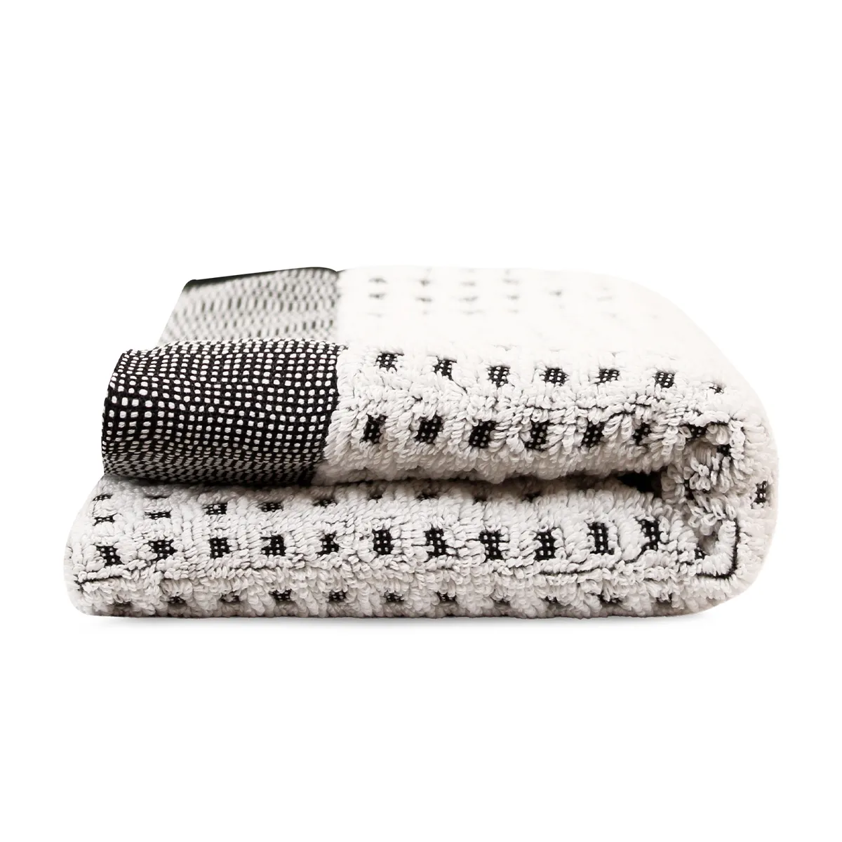NAUTICA - Toalla de manos MARA Nautica Home 40x60cm blanca-negra