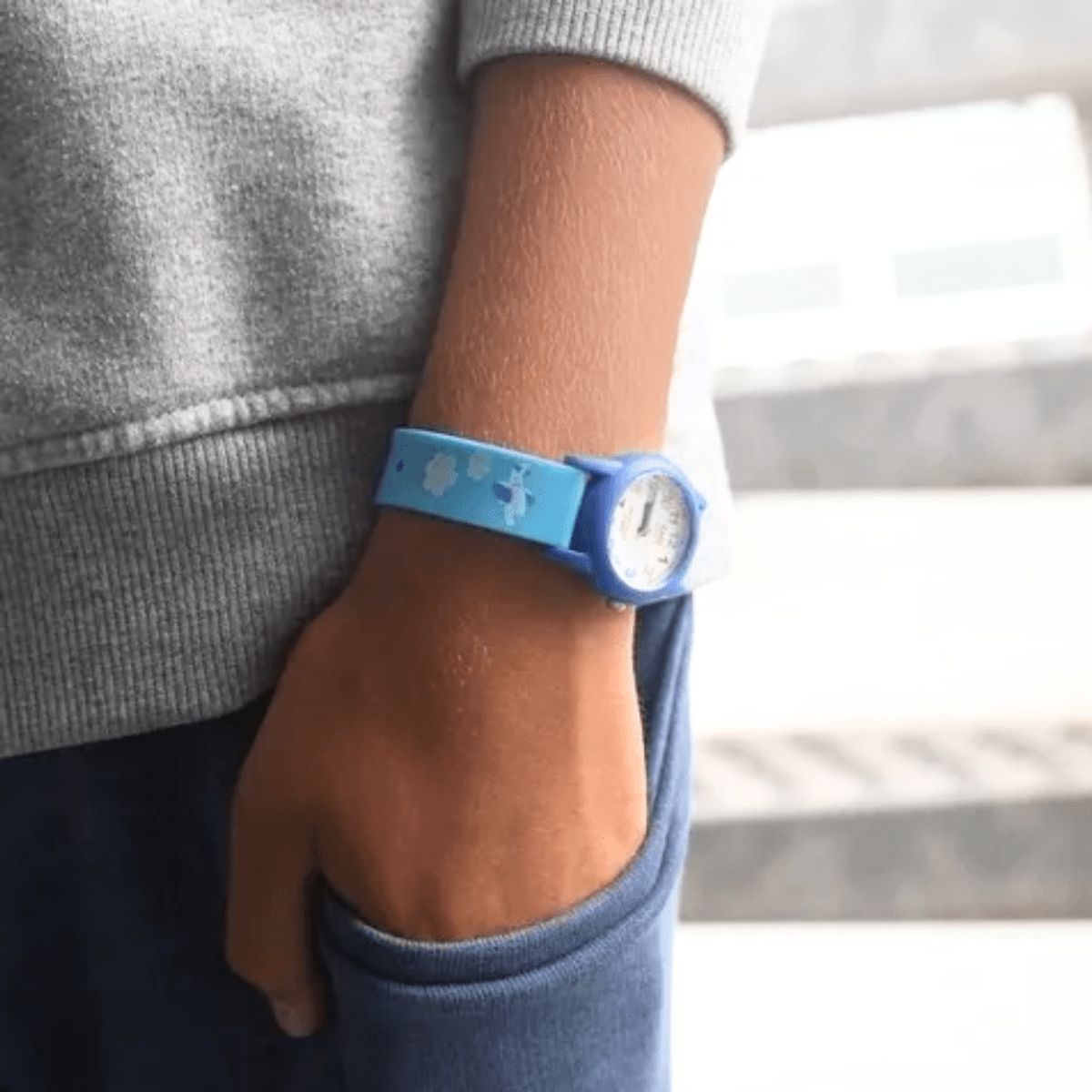 Q&Q - Reloj VR99J005Y Análogo Infantil