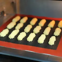 PASTELERIUSCL - Lamina De Silicona Tapete Horno Microperforado Silpat Tapete De Silicona 30x40