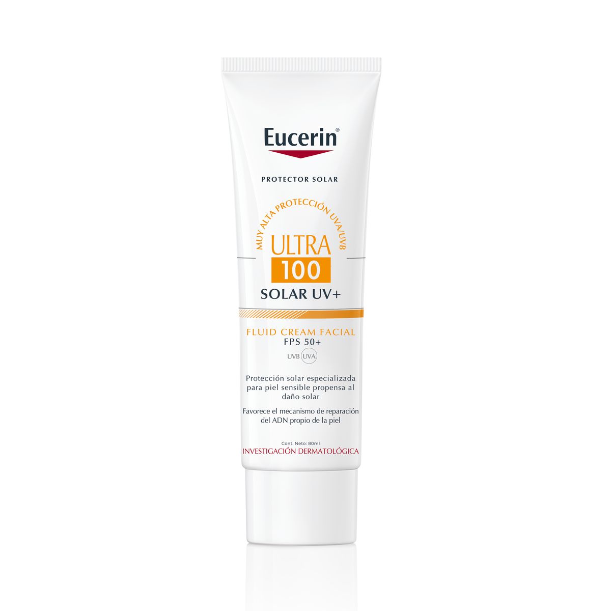 EUCERIN - EUCERIN Protector Solar Ultra 100 Fluid SPF 50+ 80ml