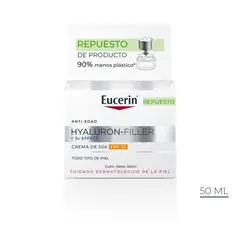 EUCERIN - Refill Crema Hyaluron-Filler+3x Effect Día FPS30 50m