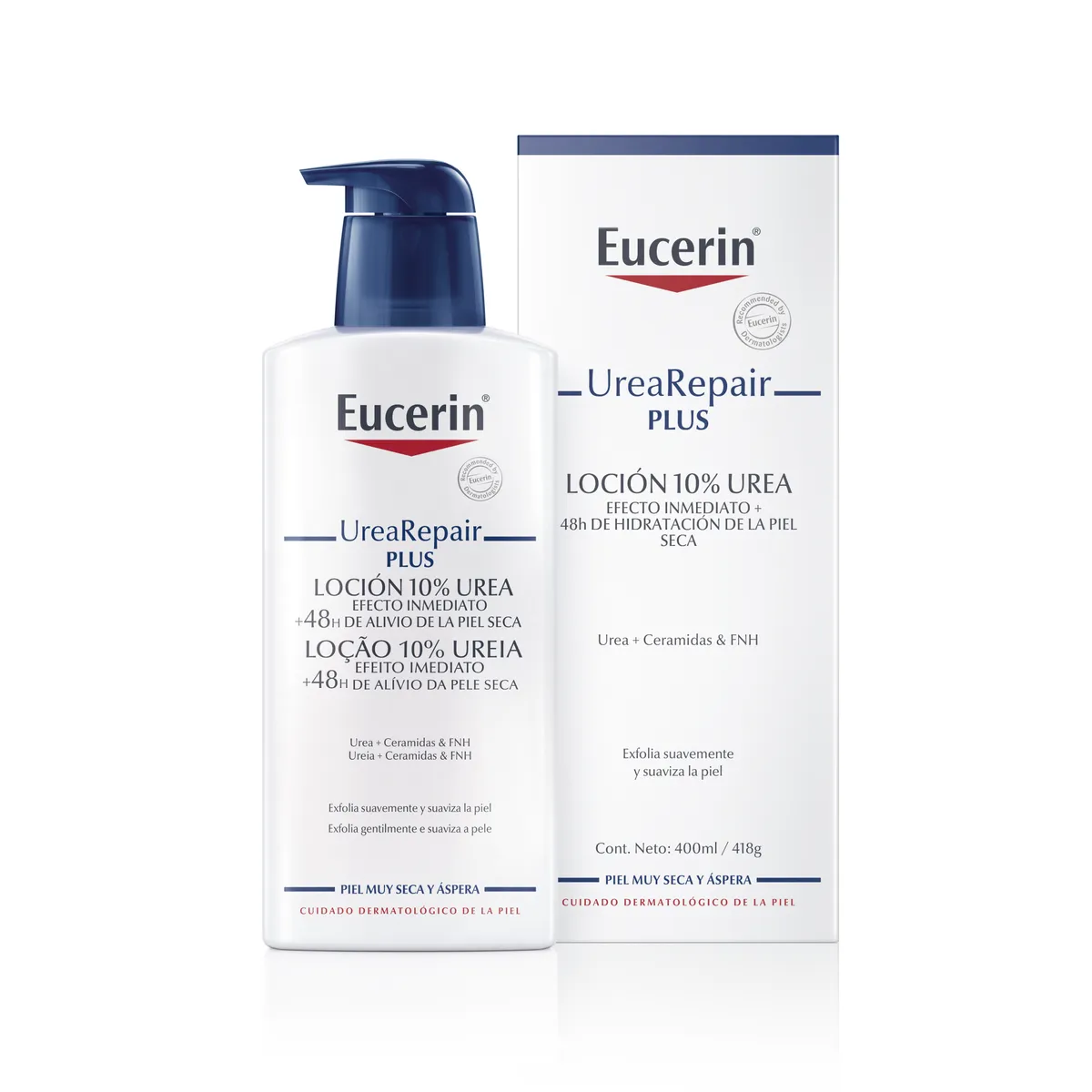 EUCERIN - EUCERIN Urea Repair 10% Urea Loción Corporal Intensiva 400ml