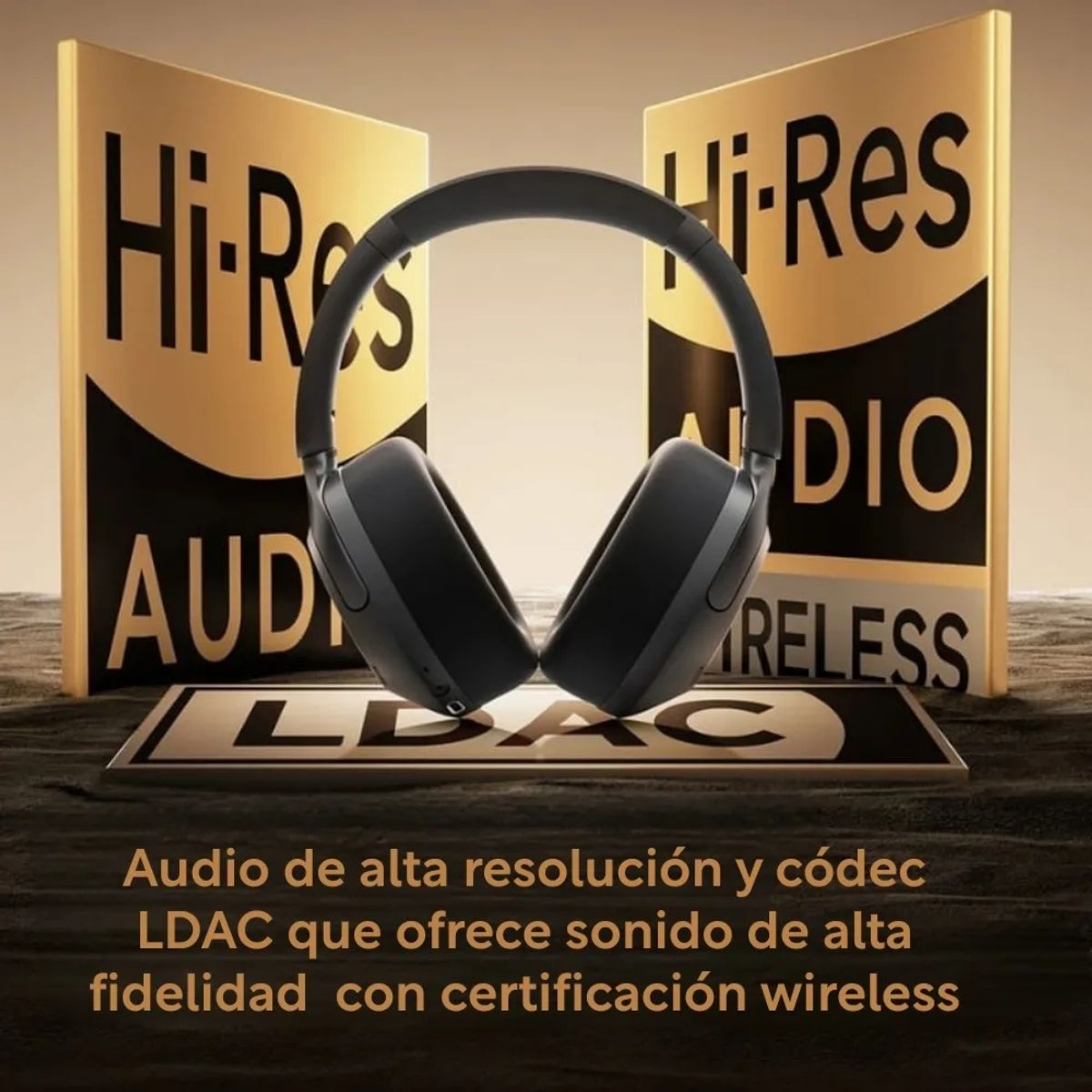 HAYLOU - Haylou S40 Audífonos Inalámbricos ANC Con Cancelación De Ruido De -50db High-res Negro