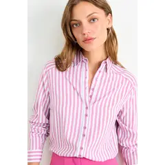 IO - Blusa Fantasia Mujer Fucsia