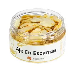 GENERICO - Ajo en Escama o Deshidratado La Especiería 100% Natural Sin Aditivos 40 gr La Especieria
